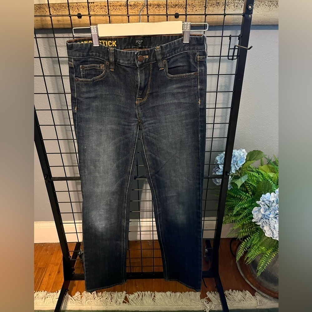 J. Crew Blue Straight Leg Jeans Vintage Wash